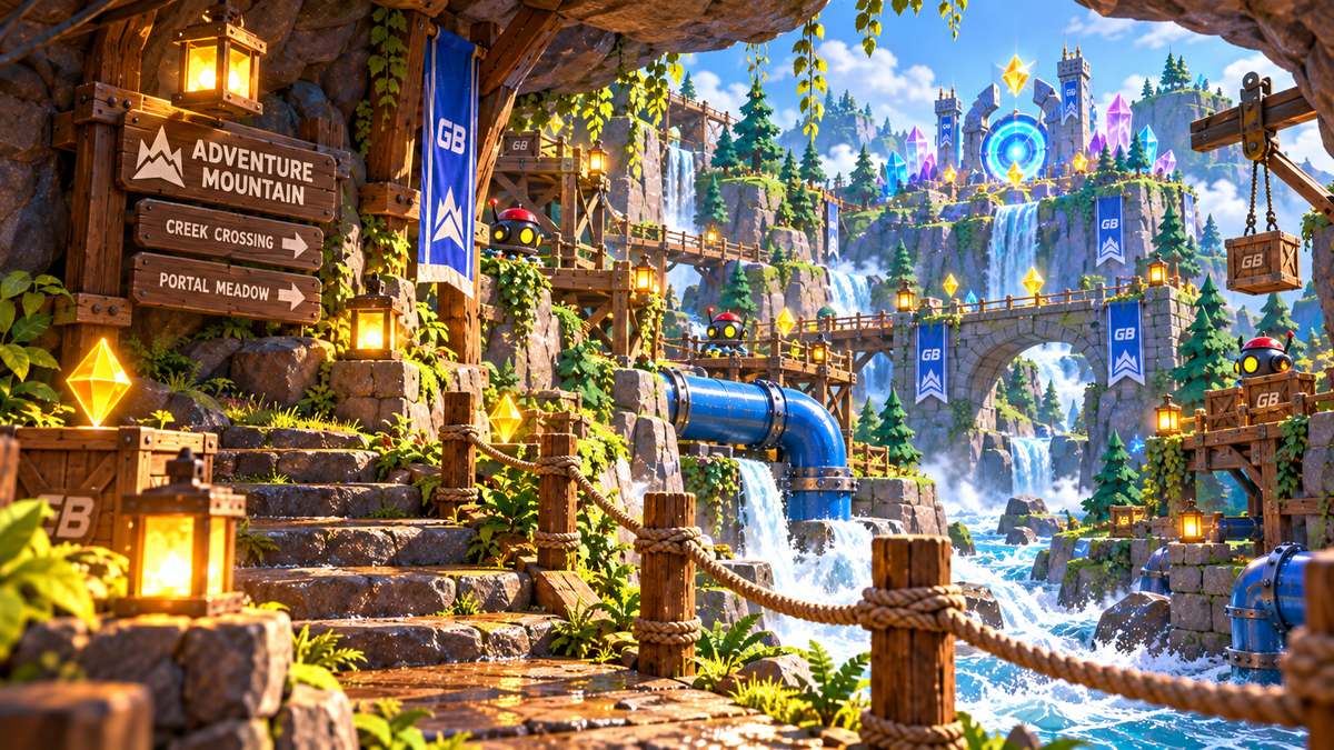 Adventure Mountain portal vista